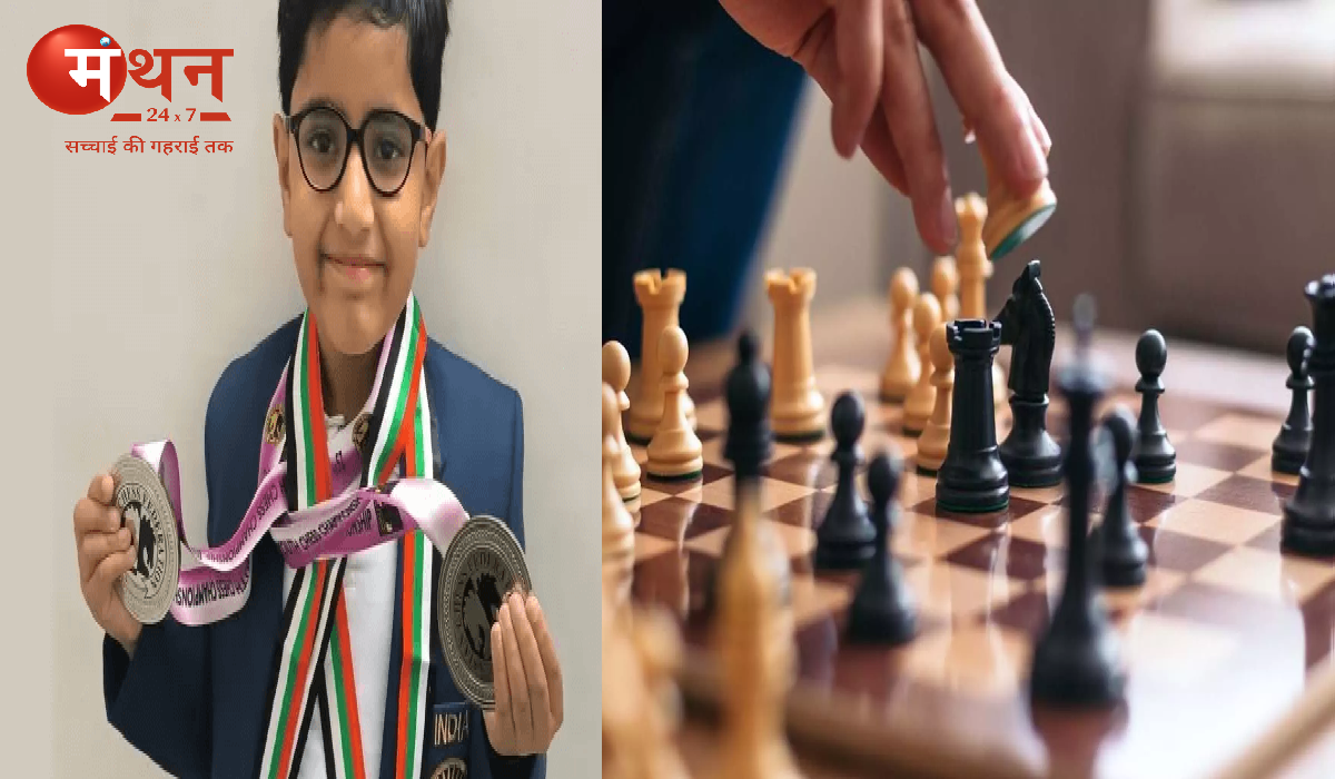 9 साल के ‘आरित कपिल’ ग्रैंडमास्टर को हराने वाले सबसे कम उम्र के भारतीय शतरंज खिलाड़ी बने, अमेरिका के रासेत जियातदिनोव को दी मात।