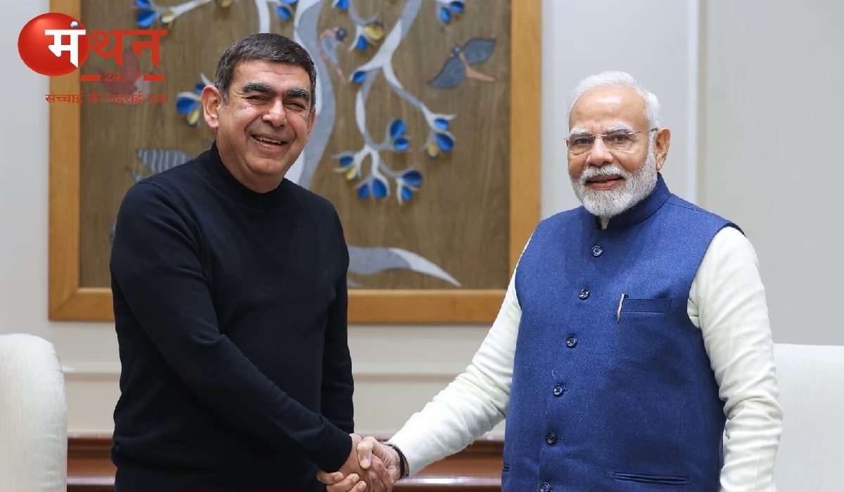 इंफोसिस के पूर्व CEO विशाल सिक्का ने AI पर व्यापक चर्चा के लिए प्रधानमंत्री मोदी से की मुलाकात।