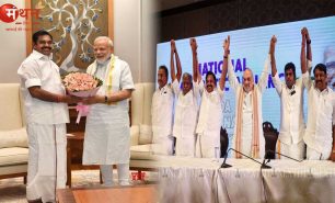 तमिलनाडु में BJP और AIADMK में फिर गठबंधन, मिलकर चुनाव लड़ने का अमित शाह का ऐलान।