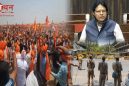 राणा सांगा पर दिए बयान पर बवाल जारी, आगरा के बाद अब दिल्ली के लिए कूच करेगी करणी सेना, सपा नेता का घर बना छावनी।