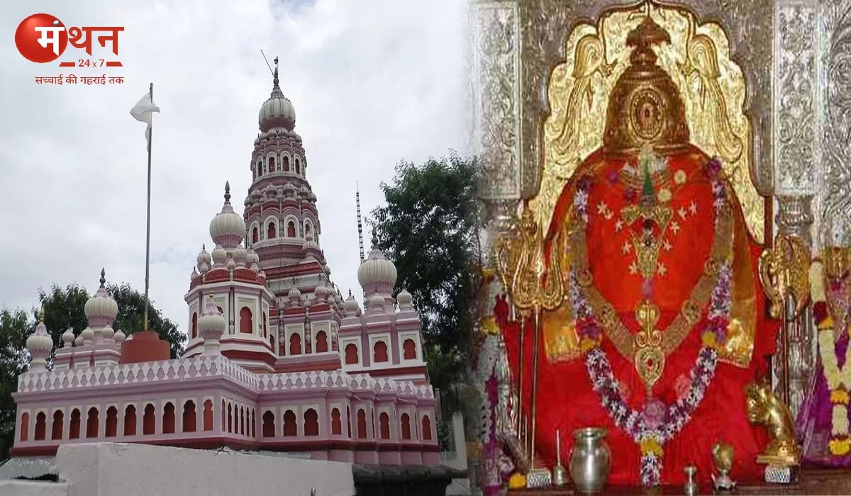 सिद्धिविनायक मंदिर, सिद्धटेक, अहमदनगर, महाराष्ट्र