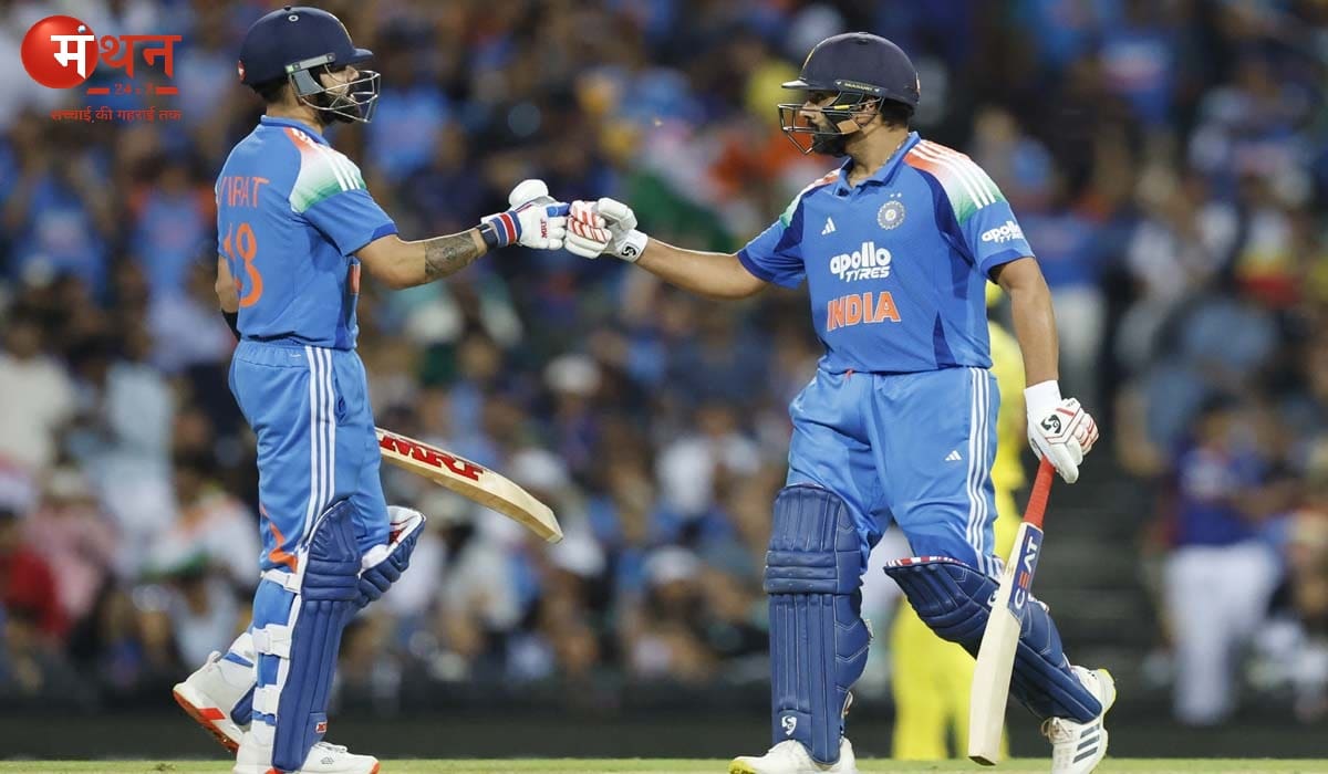 IND vs AUS 3rd ODI: तीसरे वनडे में भारत ने ऑस्ट्रेलिया को नौ विकेट से रौंदा, रोहित-कोहली की शतकीय साझेदारी, हर्षित राणा चमके।