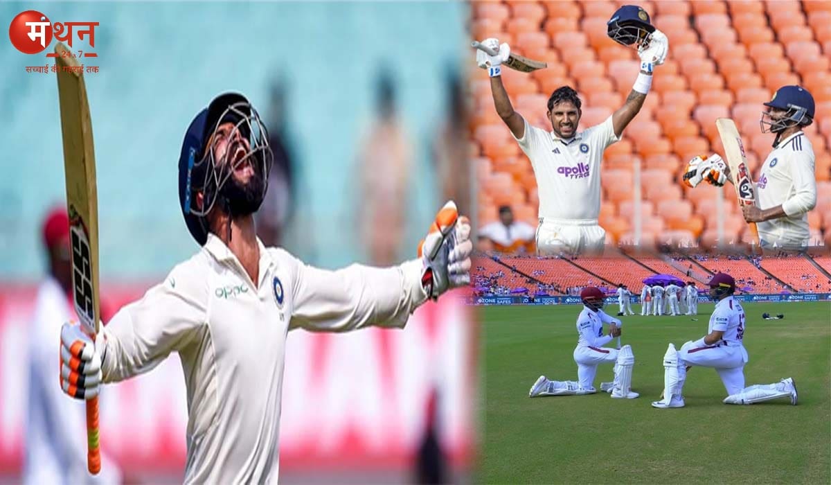 IND vs WI 1st Test (Day 3, EoM): भारत ने वेस्टइंडीज को पारी और 140 रन से रौंदा, जडेजा का ऑलराउंड प्रदर्शन, सिराज की घातक गेंदबाजी