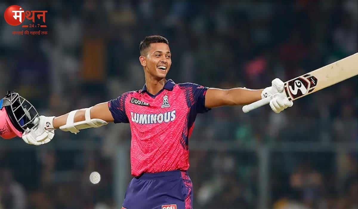 यशस्वी जायसवाल बने टाइम मैगज़ीन की “100 NEXT” सूची में शामिल होने वाले इकलौते क्रिकेटर