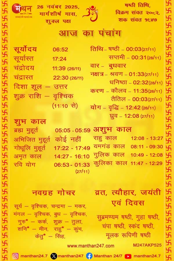 Aaj-ka-Panchang-26-11-2025