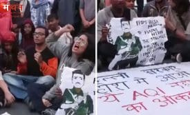 दिल्ली प्रदूषण प्रदर्शन