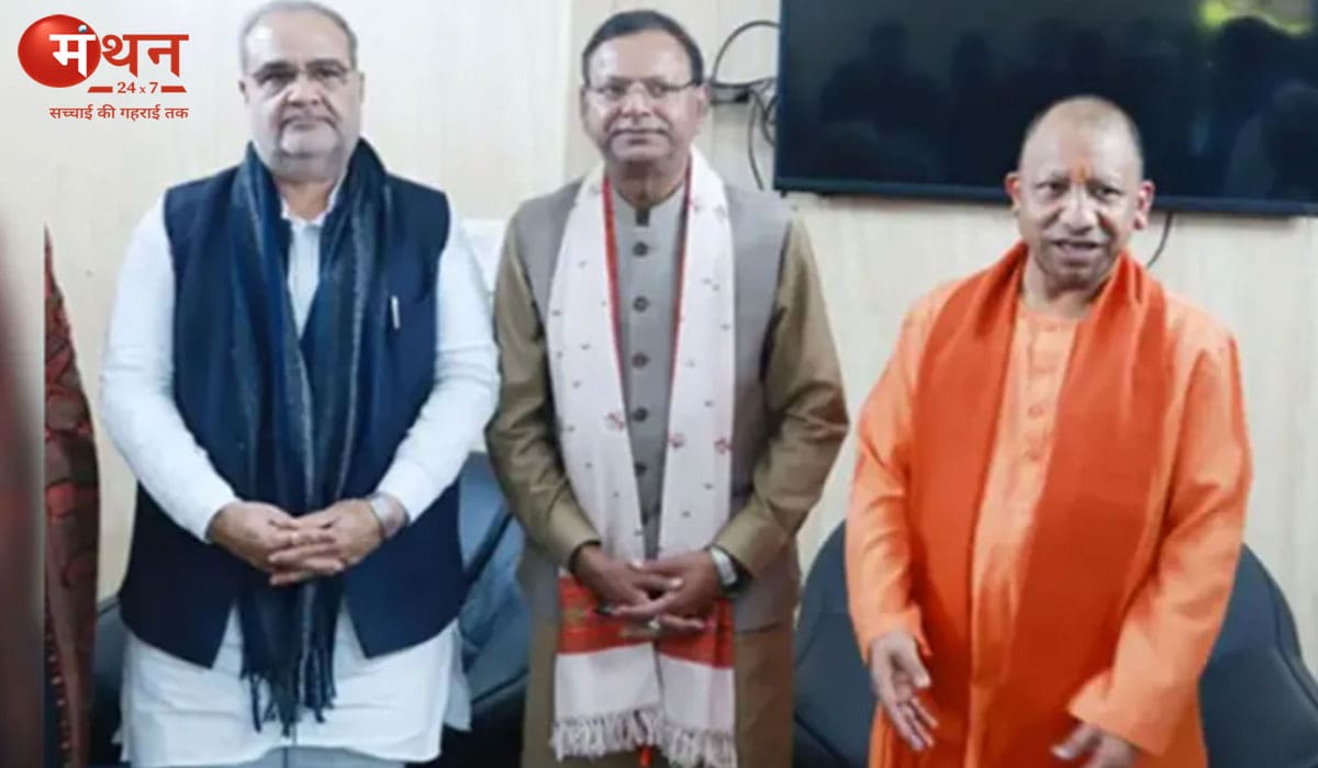 पंकज चौधरी बने यूपी बीजेपी के नए प्रदेश अध्यक्ष, परिवार वाद पर बोले- हमारी पार्टी में कार्यकर्ता सर्वोपरि