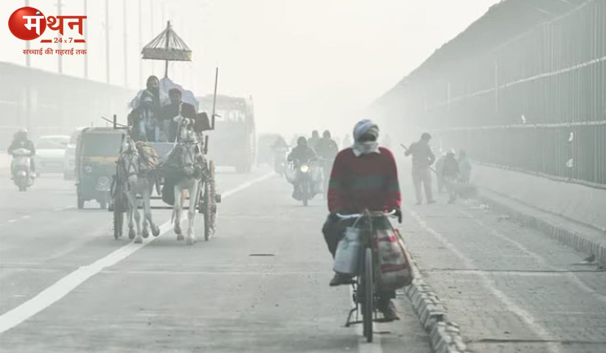 दिल्ली में शीत लहर की एंट्री, 5° तक गिरेगा तापमान; प्रदूषण भी ‘गंभीर’, जानें IMD का अलर्ट