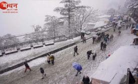 कश्मीर बर्फबारी