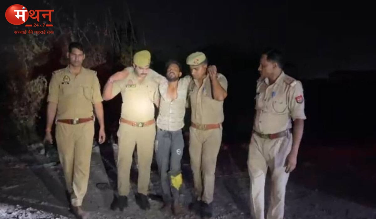 यूपी में अपराधियों पर पुलिस का कहर: कानपुर में इनामी लुटेरा घनराज ढेर, हरदोई में 4 पशु तस्कर गिरफ्तार