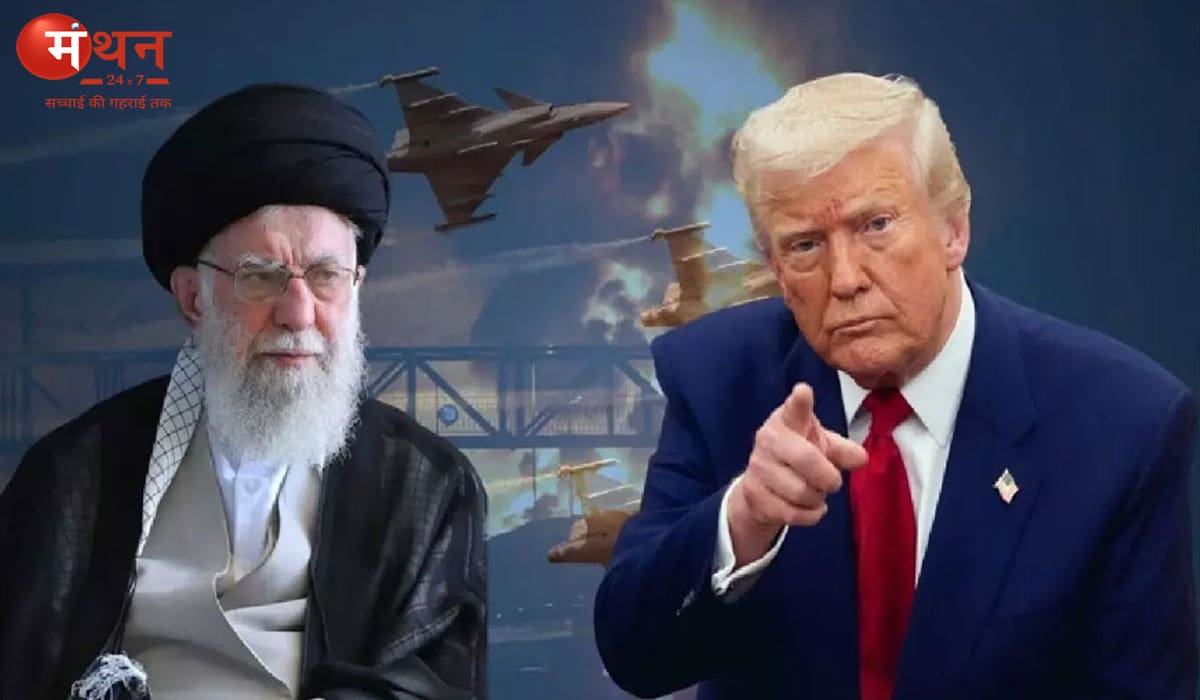 ईरान संकट पर ट्रंप का तीखावार: ‘जनता को आज़ादी देंगे’, तेहरान का पलटवार—‘तुम हत्यारे हो’