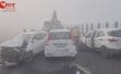 यूपी: घने कोहरे में बड़ा हादसा, दिल्ली-देहरादून हाईवे पर 12 वाहन आपस में टकराए, कई घायल