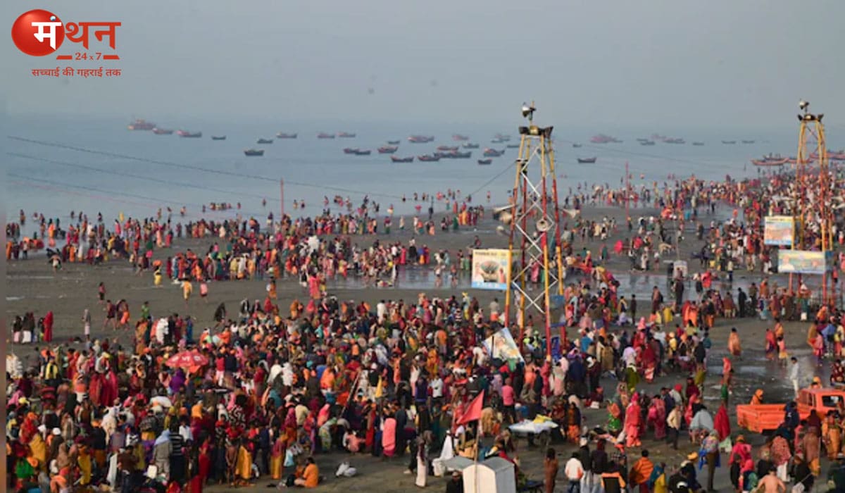 मकर संक्रांति पर गंगासागर में उमड़ी आस्था की लहर, लाखों श्रद्धालुओं ने लगाई पवित्र डुबकी