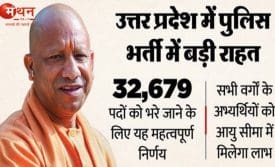 यूपी पुलिस भर्ती में बड़ी राहत