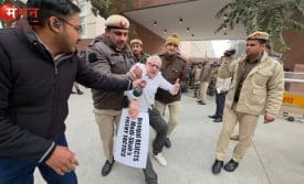 TMC सांसद प्रदर्शन