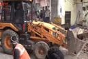 चौमूं हिंसा के बाद प्रशासन सख्त, अवैध अतिक्रमणों पर चला बुलडोज़र