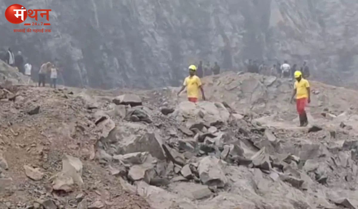 ओडिशा की खदान में चट्टान ढही, कई मजदूरों के दबे होने की आशंका