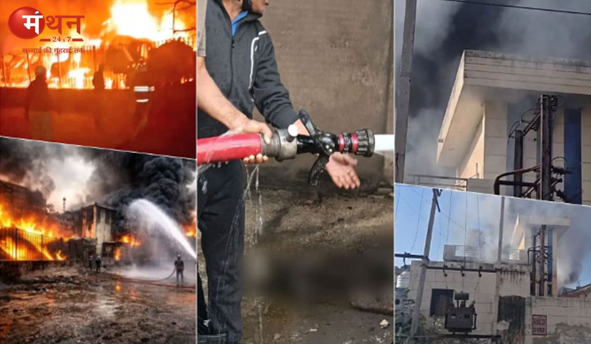 आठ मजदूरों की मौत के बाद भिवाड़ी फैक्ट्री सील, अवैध पटाखा निर्माण का खुलासा