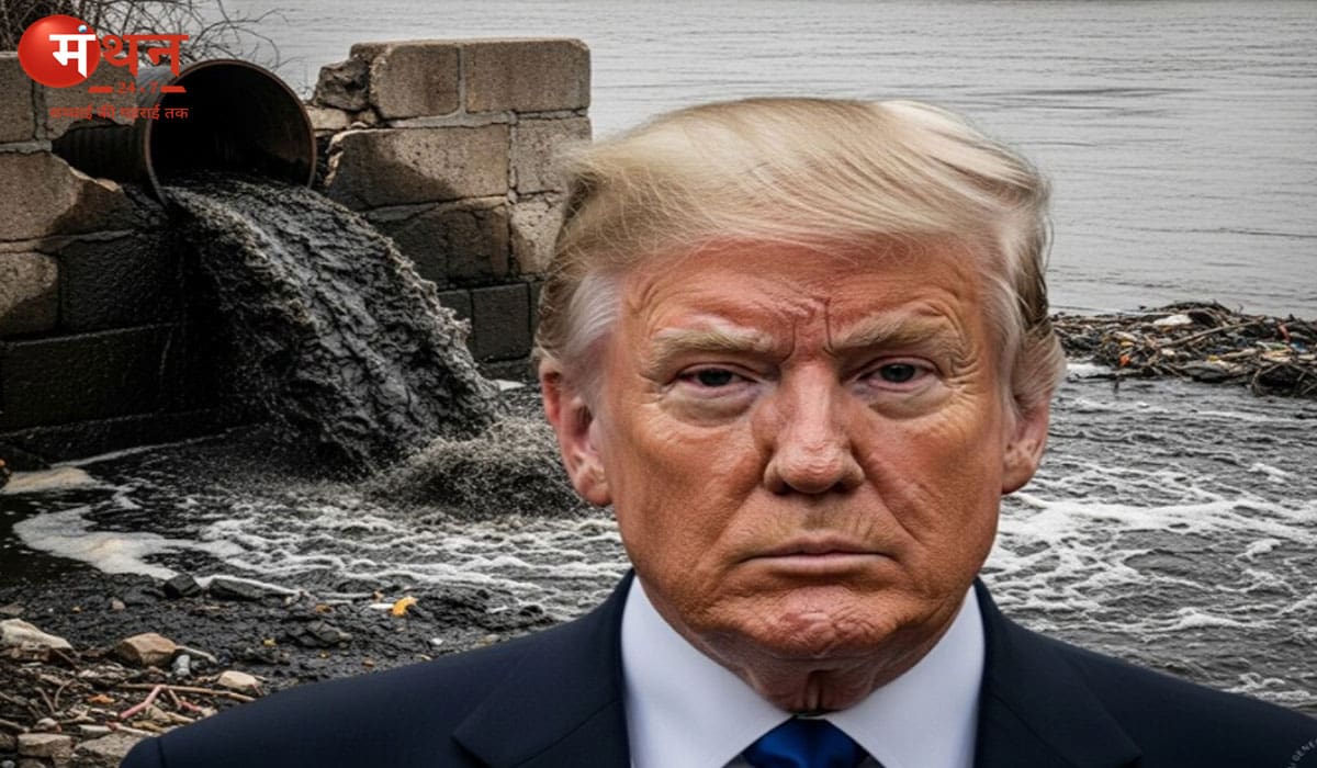 सीवर पाइप फटने से 200 मिलियन गैलन गंदा पानी पोटोमैक नदी में, डोनाल्ड ट्रंप ने वॉशिंगटन डीसी में घोषित किया आपातकाल