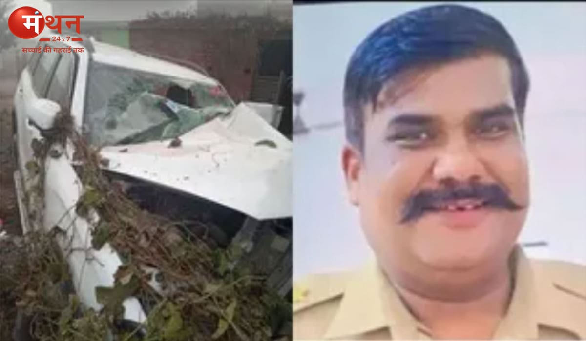 मीटिंग कहकर निकले दारोगा संतोष, महराजगंज हादसे में शहीद; तिरंगे में लौटी देह, परिवार पर टूटा दुख