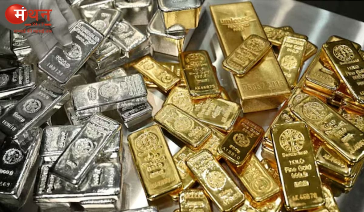 सोना-चांदी के दाम में भारी गिरावट: MCX पर फिर धड़ाम, निवेशक चिंतित
