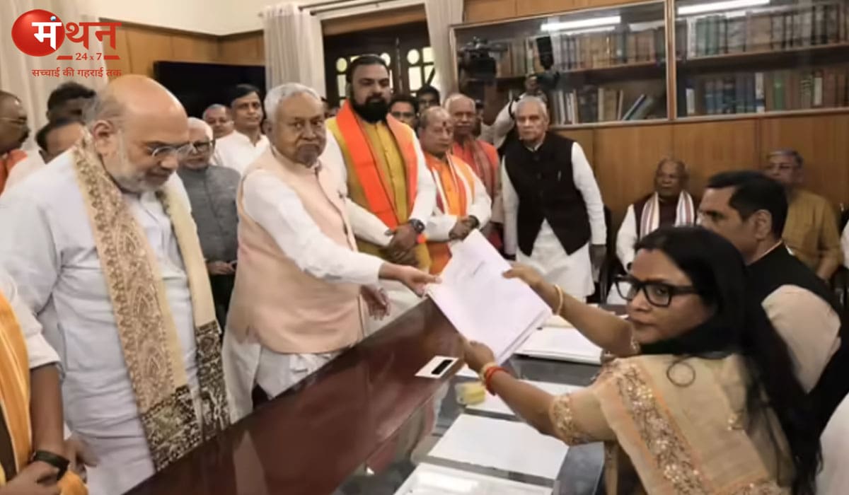 राज्यसभा जाने से पहले नीतीश कुमार की बड़ी मांग, बीजेपी से गृह मंत्रालय पर ठोका दावा