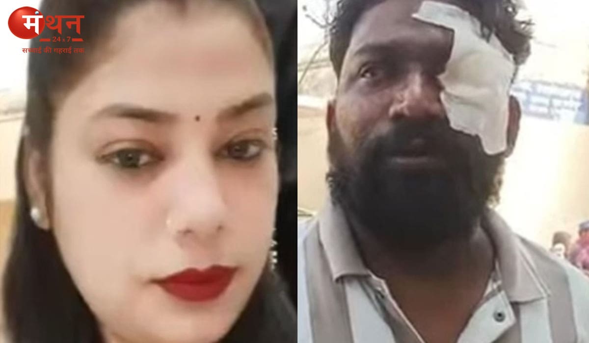 शाहजहांपुर में होली पर खूनी वारदात: मुखौटा पहनकर आया पति, पत्नी की गला काटकर हत्या, प्रेमी पर डाला तेजाब