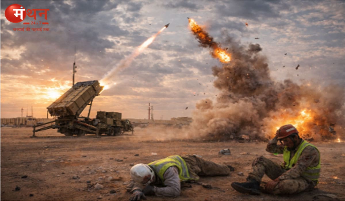 सऊदी में ईरानी मिसाइल हमला नाकाम, मलबा गिरने से पांच भारतीय घायल; अमेरिका-ईरान तनाव और गहराया