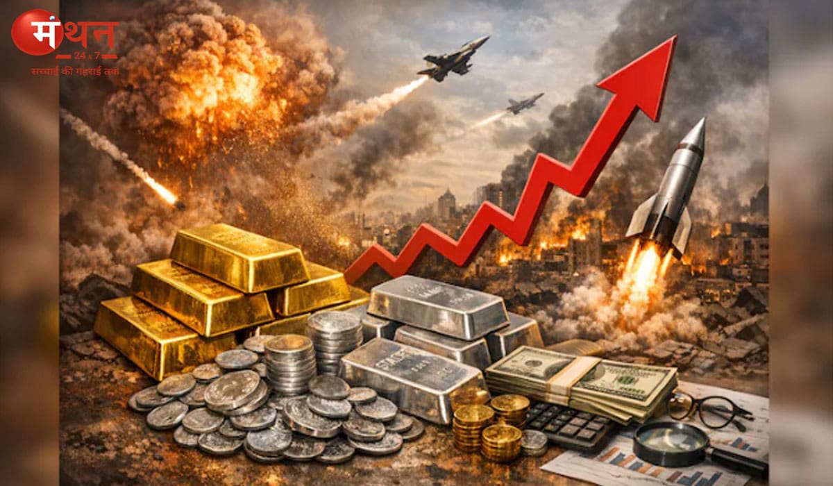 इजराइल-ईरान युद्ध का असर: सोना ₹1.67 लाख पार, चांदी में ₹8,980 की उछाल, जानिए आज के ताजा रेट