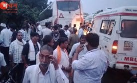 हाथरस सड़क हादसा