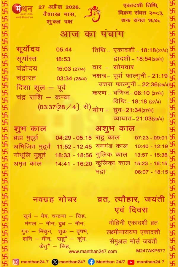 Aaj-ka-Panchang