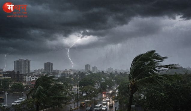 80 किमी/घंटा की आंधी और भारी बारिश का अलर्ट: बंगाल-सिक्किम में खतरा, UP-बिहार में अगले 72 घंटे संवेदनशील