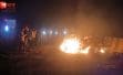 मिर्जापुर सड़क हादसा: आधे घंटे तक जलती रहीं गाड़ियां, 11 लोगों की दर्दनाक मौत