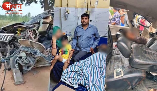 गुरुग्राम किडनैपिंग केस का दर्दनाक अंत: बरेली हादसे में 3 अपहरणकर्ताओं समेत 5 की मौत, दो मासूम घायल