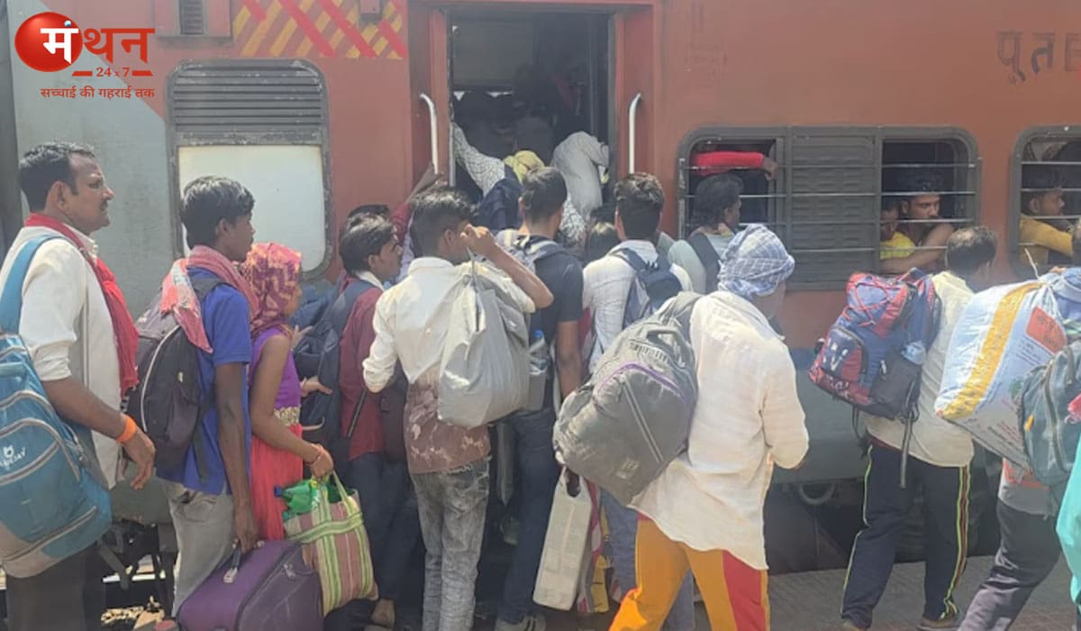 एलपीजी संकट के चलते लौट रहे प्रवासी मजदूर, महंगाई ने तोड़ी कमर