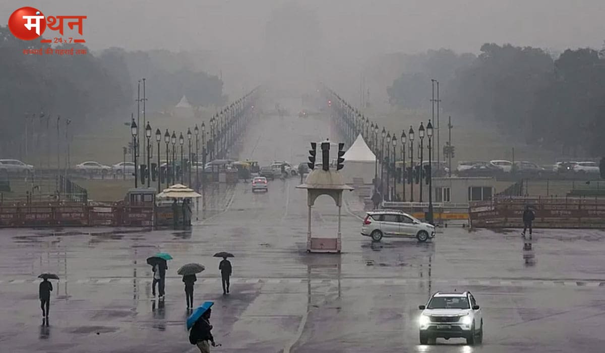 दिल्ली-एनसीआर में मौसम का बदला मिजाज: धूल भरी आंधी और हल्की बारिश का अलर्ट, IMD ने जारी की चेतावनी