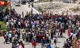 मजदूर प्रदर्शन