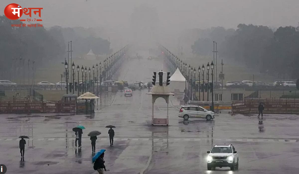 दिल्ली-एनसीआर में अप्रैल में बारिश से बदला मौसम का मिजाज, IMD का येलो अलर्ट, ट्रैफिक और दिनचर्या पर असर