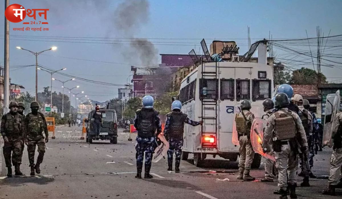 मणिपुर में फिर भड़की हिंसा: उखरुल-कामजोंग में गोलीबारी, 3 की मौत, कई घायल