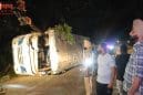 बैसाखी से लौट रही श्रद्धालुओं की बस फतेहगढ़ साहिब में पलटी, 6 की मौत, कई घायल
