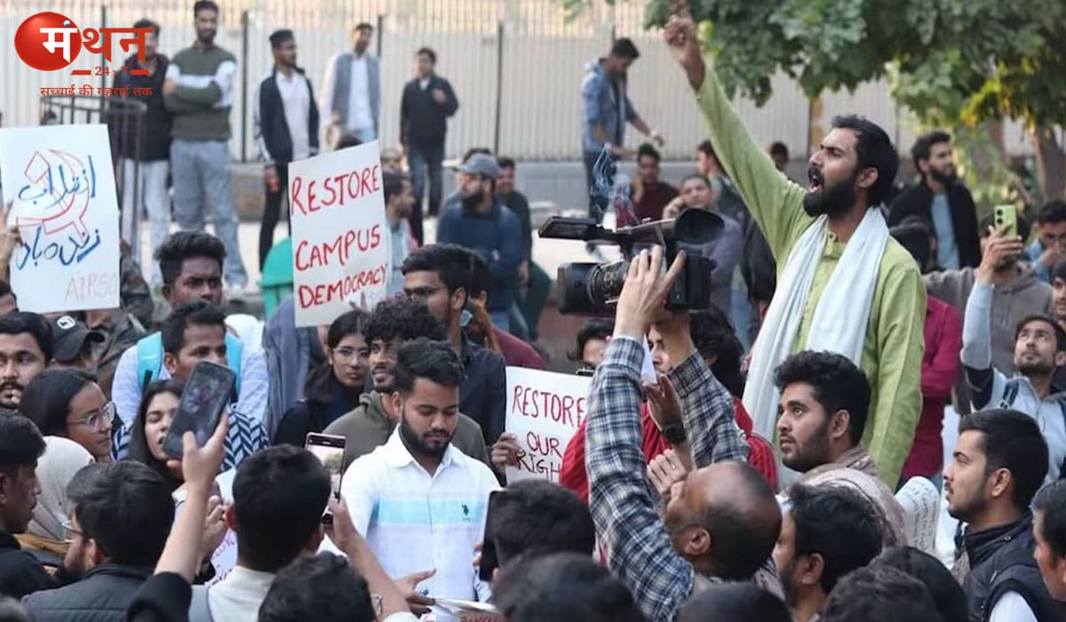 जामिया में कुलपति के बयान पर विवाद: वायरल वीडियो से उठे सवाल, छात्रों का विरोध तेज