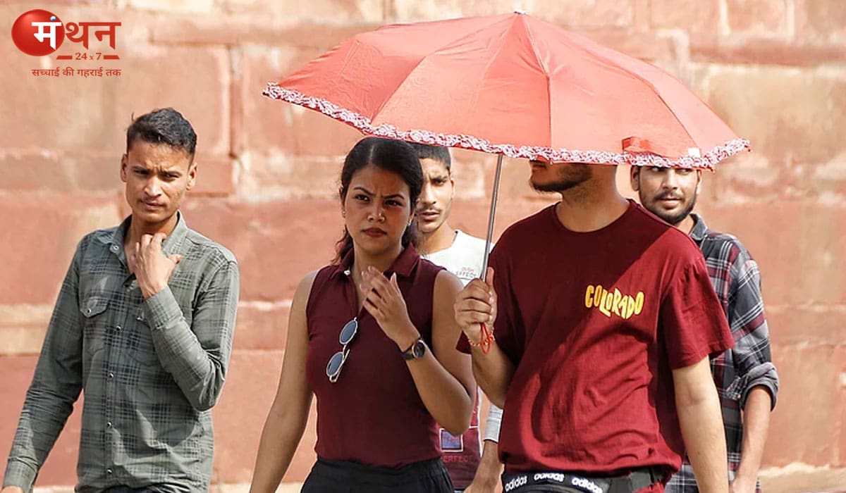 दिल्ली-एनसीआर में भीषण गर्मी का अलर्ट: अप्रैल में ही लू का खतरा, 43°C तक पहुंच सकता है तापमान