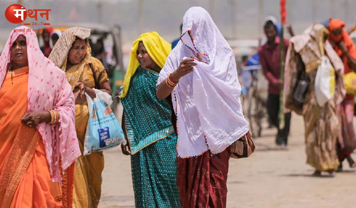 सूर्य देव का प्रचंड प्रकोप: यूपी के जिले बने आग का गोला, बांदा में 48°C और प्रयागराज में 46°C पार, IMD ने जारी किया रेड अलर्ट